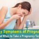 early pregnancy symptoms, Very early signs of pregnancy (1 week), Early pregnancy discharge, cramps, Diarrhea