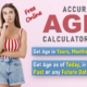 chronological age calculator in months, how old is my baby calculator, age gap calculator