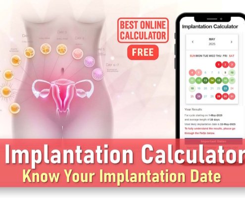 When does implantation occur, Implantation calculator, Implantation bleeding calculator, Calculate my implantation