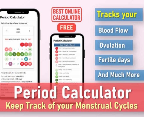 period calculator, best free period tracker, period predictor, period calendar, menstrual cycle calculator