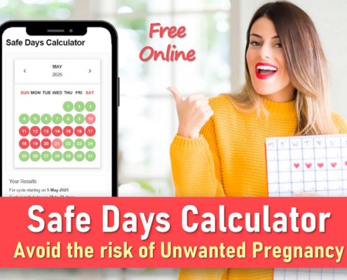 Safe days calculator, Safe days for not getting pregnant, Rhythm method calculator, Natural birth control
